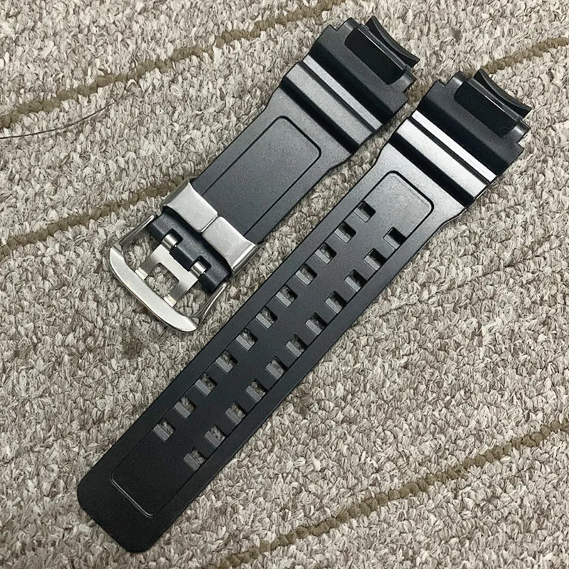 Black Replacement Band Strap Watch Accessories Silicone Watchband for  G Shock GA-1000/1100 GW-4000/A1100 G-1400 DIY