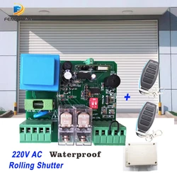 1PCS Receiver +2PCS Remote control 220v roller shutter rf receiver remote control hcs301 rf remote controller