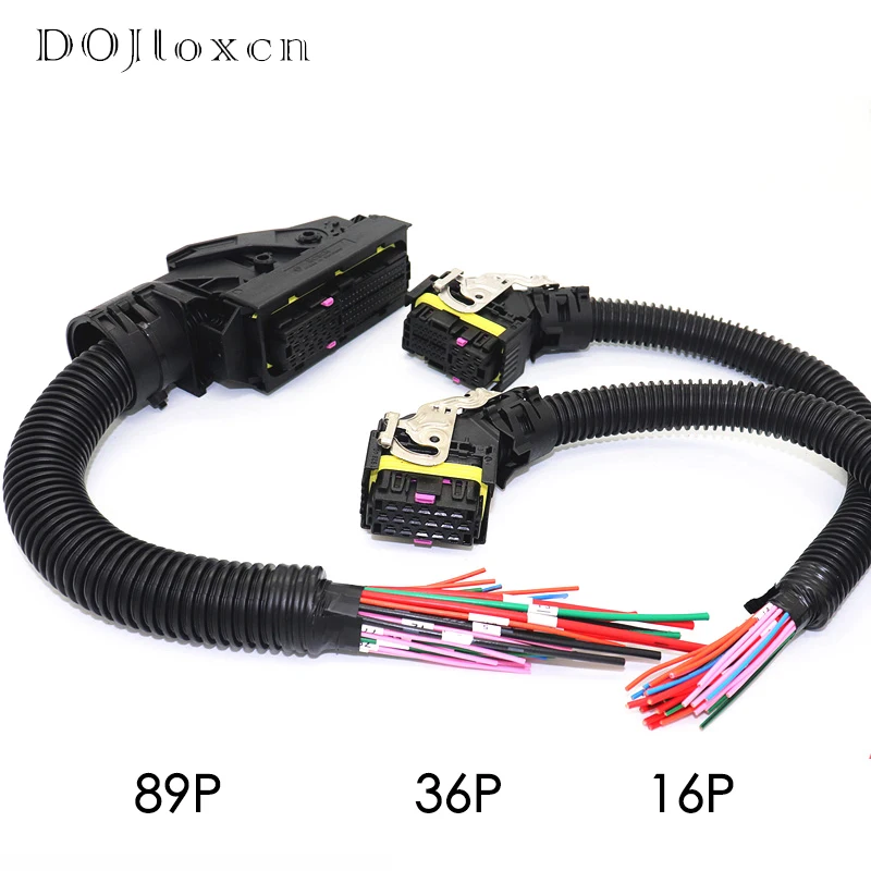 1 Set 16/36/89 Pin 1928404195 EDC7 Common Rail Connector PC Board ECU Socket Automotive Injector Module Plug For Boschs