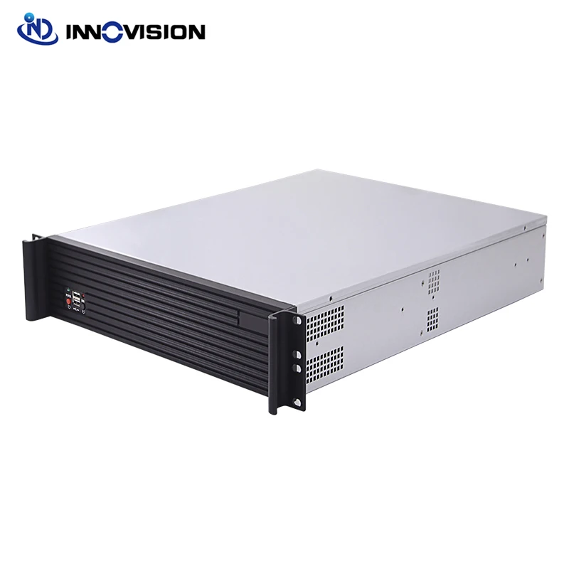 

Elegant 2U 550MM Depth Rack Mount Server Computer Case Support M-ATX Motherboard With 4x8025 mm High-speed Silent Fans