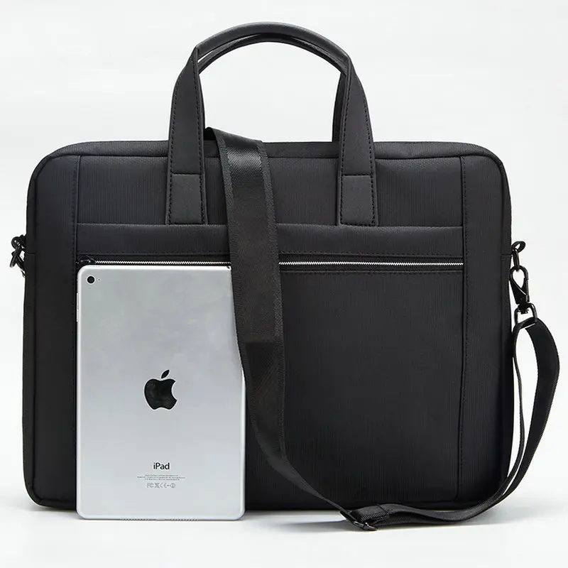 Fashion Shakeproof Laptop Bag 15 Inch Computer Bag Men/Women Business Document Organizer Shoulder Bag