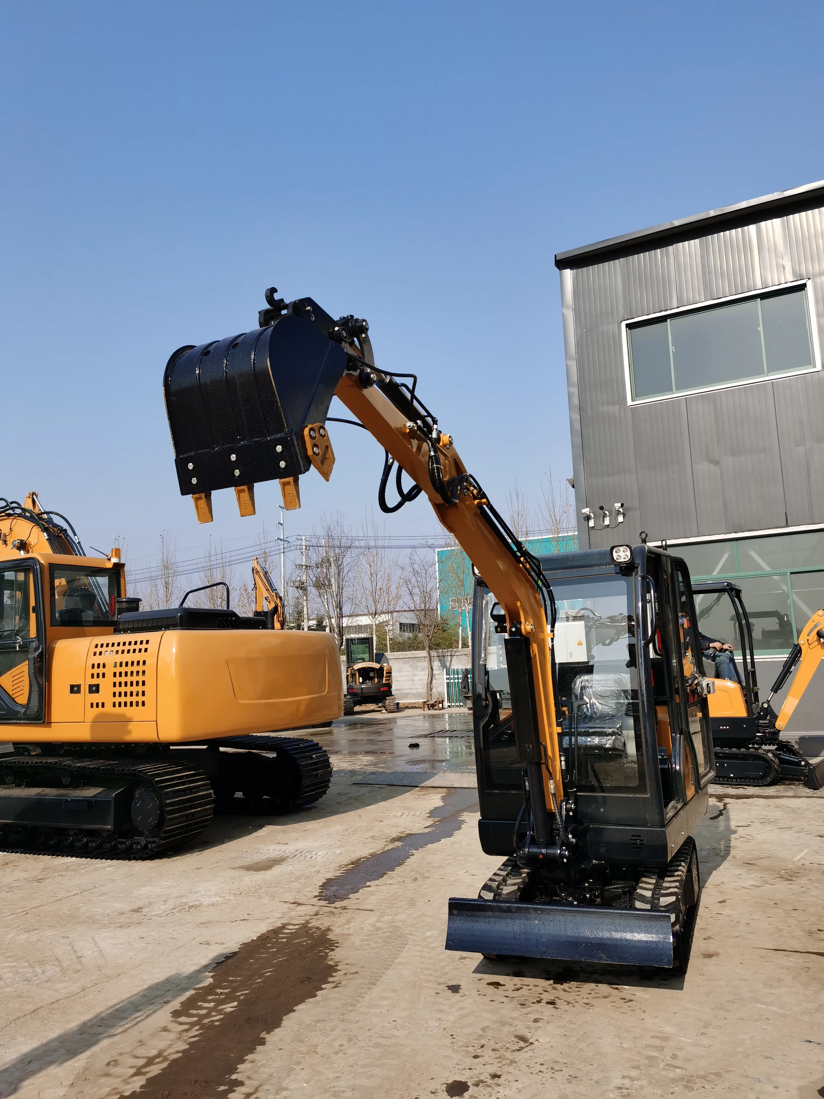 Mini Crawler Excavator Hydraulic Machine 1800Kg  SY601.8 Small Digger