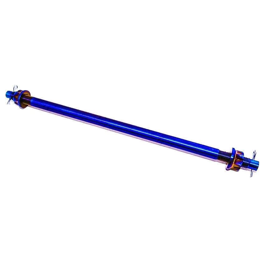 Perno de titanio para modificación de eje de motocicleta, tornillos Ti, sujetadores Ti, M12, tamaño de paso 1,25mm, X225, 235, 260, 280, 300, 330mm