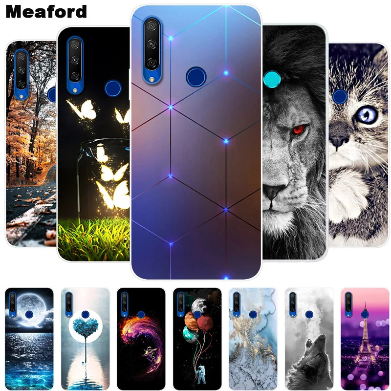 

For ZTE Blade A7 2020 3GB 64GB Case Cover Soft Silicone Back Case for ZTE Blade A7S A7 2020 FingerPrint Cases Shockproof Funda