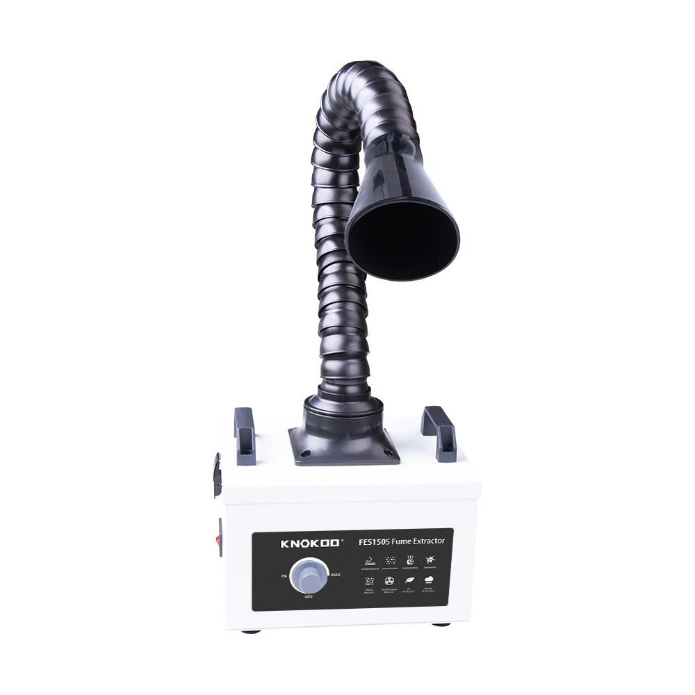 Knokoo-mini Extrator de Fumaça Portátil para Computador Reparo de Telefone Celular Máquina de Solda com ce