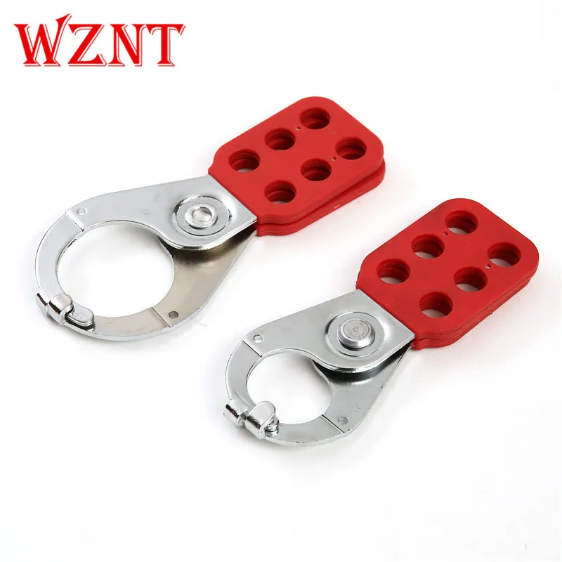 Multi Typ 6 Löcher Nylon Stahl Aluminium Sicherheit Lockout Haspe Tagout Loto Energie Isolation Lock