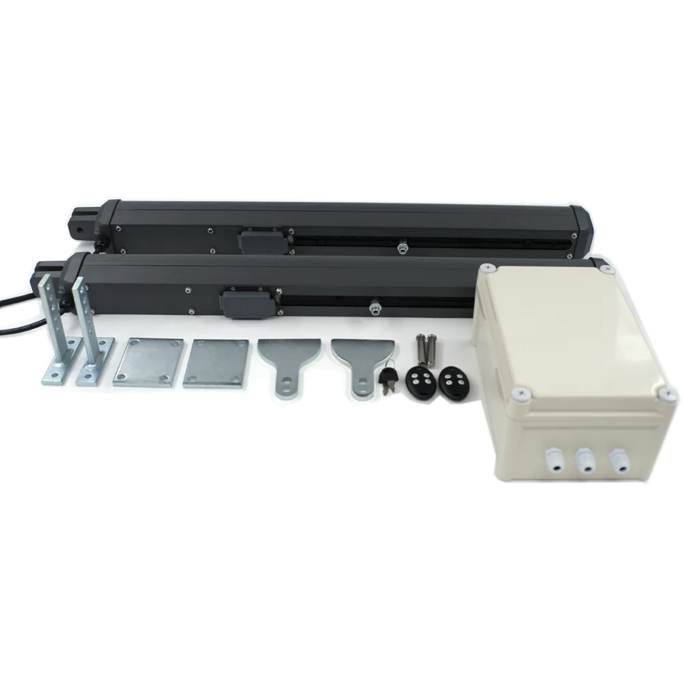 Automatic swing Door Operators L2 24VDC garage door motor double arms length 2.5m for electric gate remote control