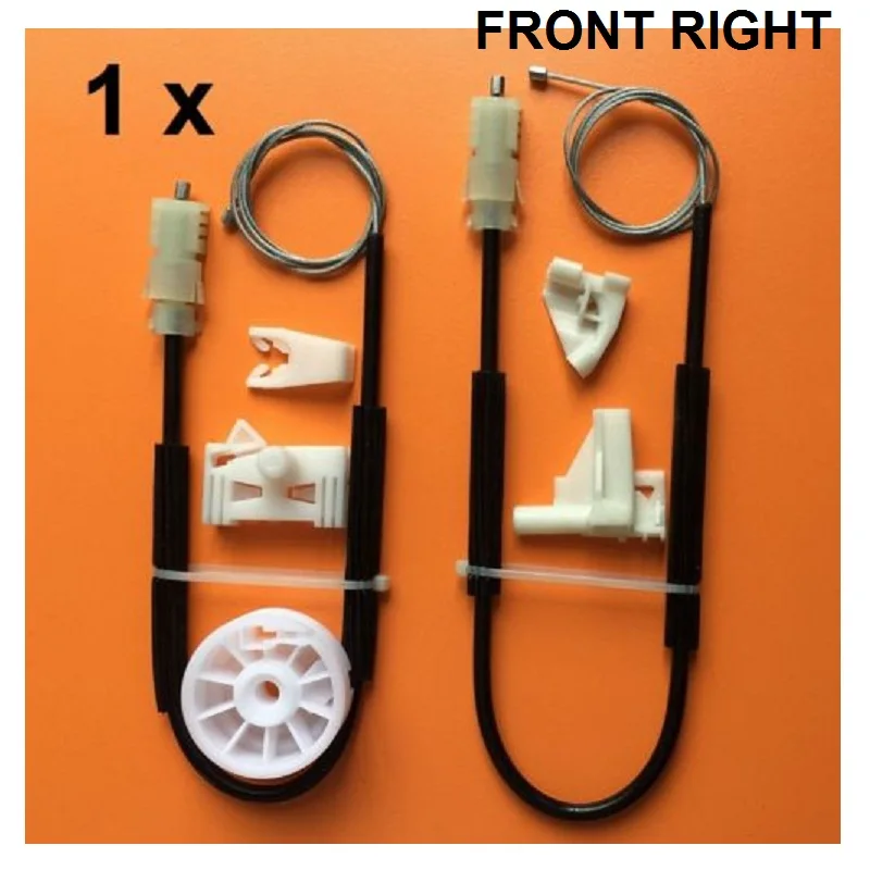 

Ремкомплект стеклоподъемника для RENAULT CLIO II, передний правый, 2-3 двери, 1998-2006