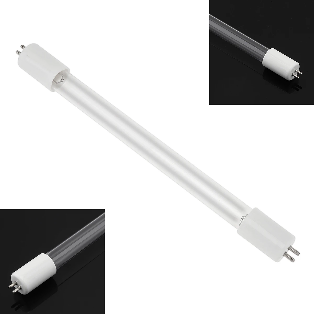 Quartz UV Sterilization Lamp 6W 8W 10W 15W T5 Tube G5/G13 Ultraviolet Filter Light with Straight Pipe Type for Air Disinfection