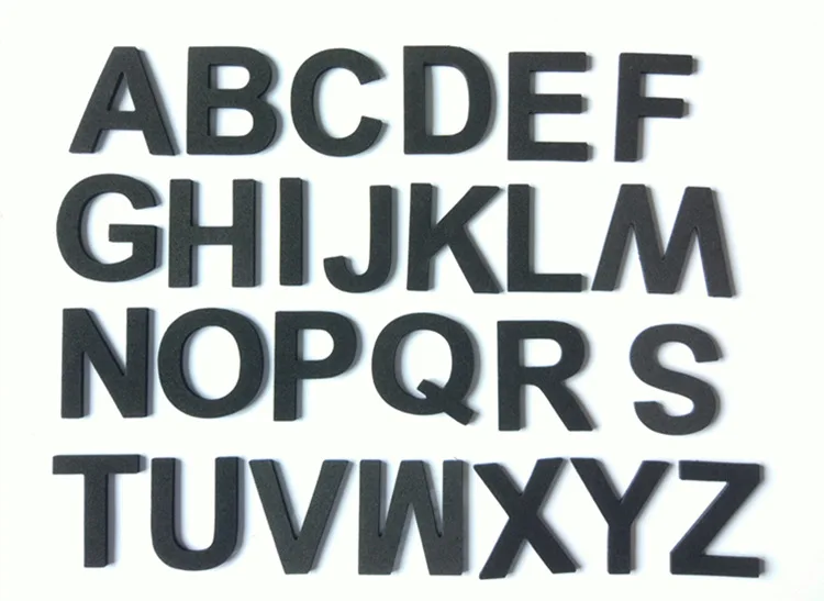 Letras magnéticas del alfabeto EVA, pegatina suave para refrigerador, aula, pizarra blanca, Gadget, herramientas de educación temprana