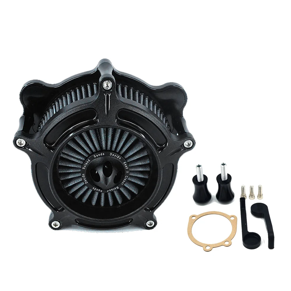 Air Filters & Systems For Harley XL Sportster Dyna Softail Touring Motorcycle Parts Turbine Spike Air Cleaner Intake Filter