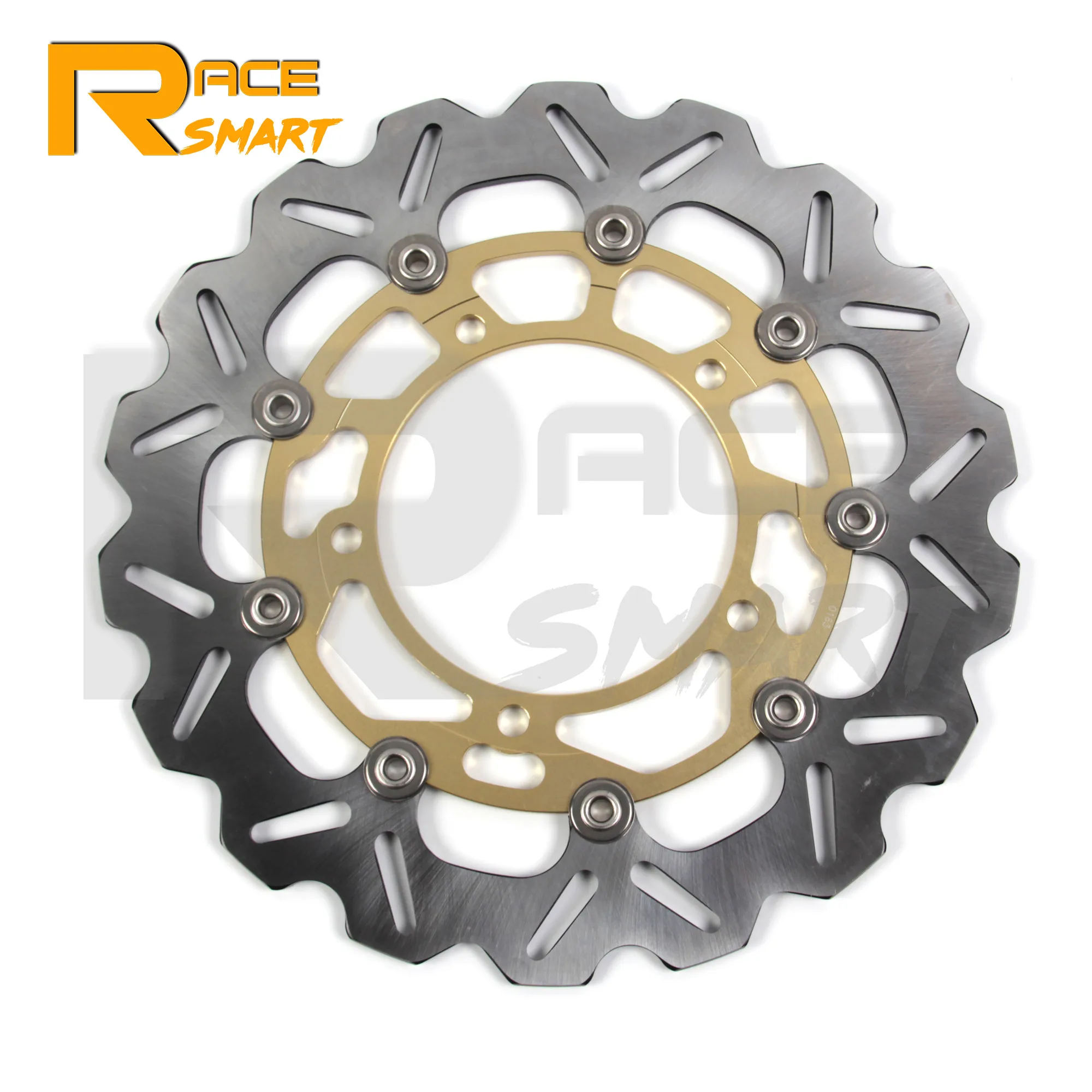 Motorcycle CNC Front Brake Disks Discs Stainless Steel Brake Rotor For SUZUKI B-KING 1300 2008 2009 2010 BKING1300 BKING 1300