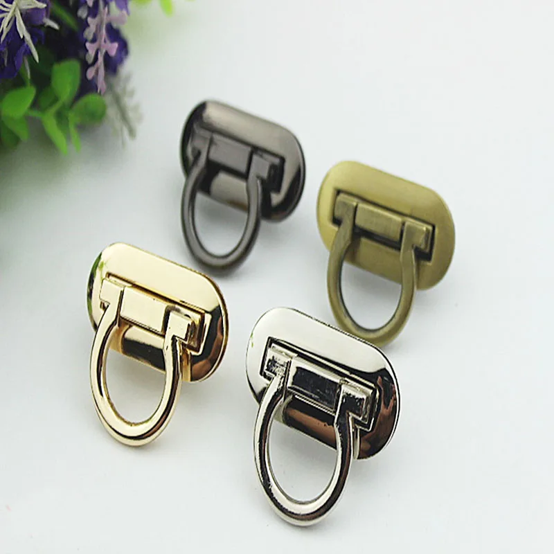 

10 pc Metal Lock Rectangle Bag Case Buckle Clasp For Handbags Shoulder Bags Purse Tote Accessories DIY Craft High Quality