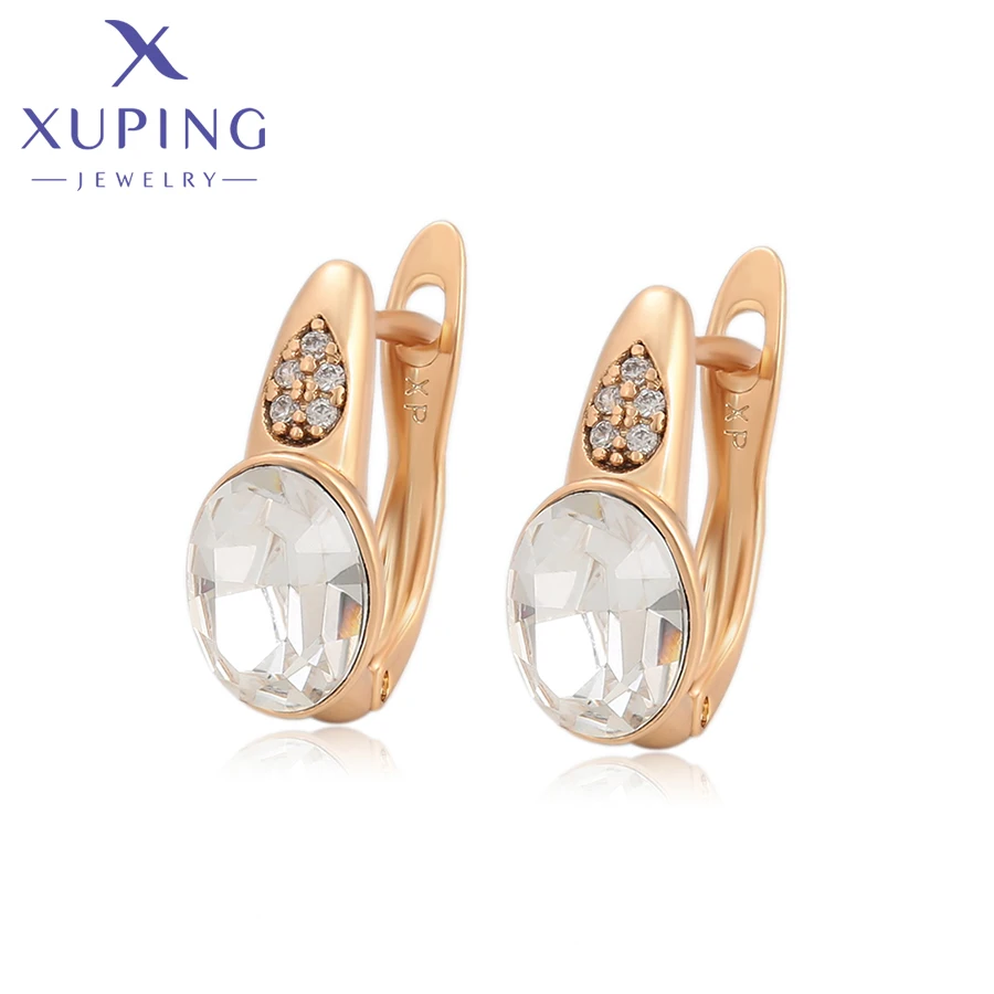 Xuping Jewelry New Fashion Crystal Earrings For Women Girl Christmas Gift C000000732