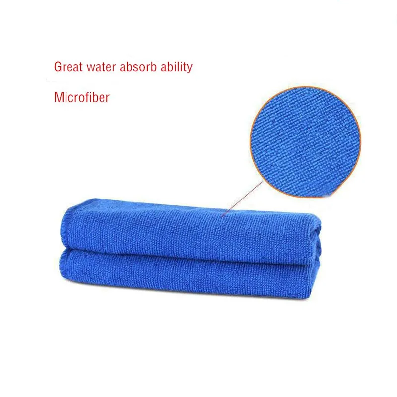 Microfiber Car Cleaning Towel Automobile Motorcycle Washing Glass Household Cleaning Small Towel