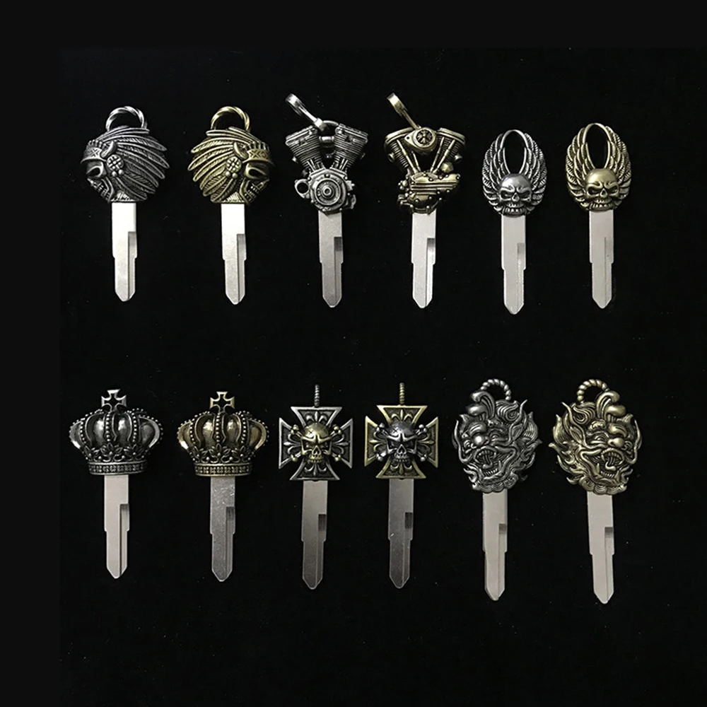 Motorcycle Accessory Blank Key Uncut Blade For Honda CB600 CB800 CB1300 CBR600RR CBR893 CBR929 CBR1000RR CBR900RR CBR1100