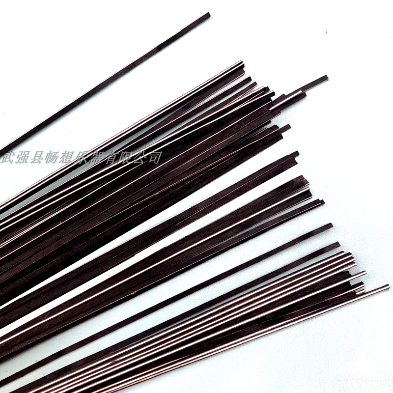 100pc Cello Violin Purflings Black White Maple Wood Strips,DIY Violin Parts Accessories