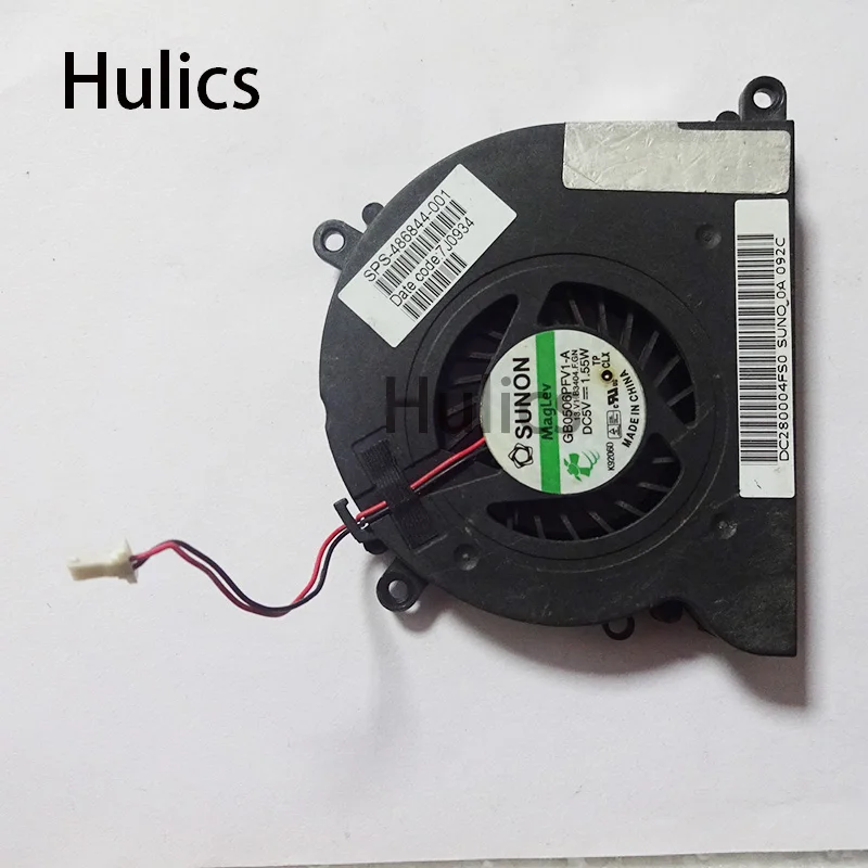 Hulics Used CPU FAN For HP Pavilion DV4 DV4T DV4-1000 DV4-2000 DV4-2045DX Compaq Presario CQ40 Series 486844-001 DFS531005MC0T