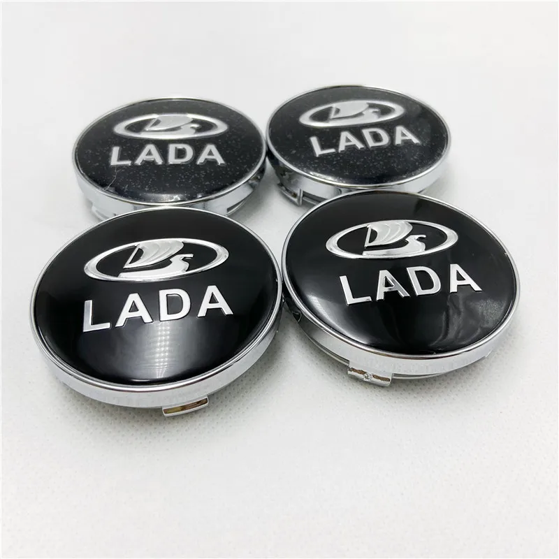 4PCS 60mm For LADA Car Modified Plastic Wheel Center Cap Hubcaps Auto Accessories Granta Vesta Niva Kalina Priora Parts