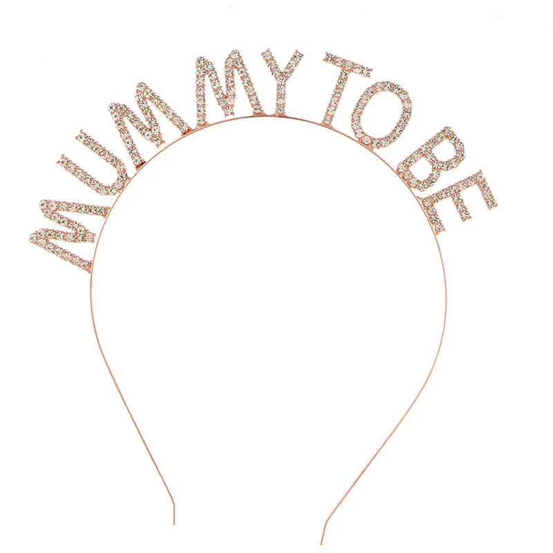 New Baby Shower Party Hair Accessory Mummy To Be Headband Multicolor Mother To Be Party Decoration Headband