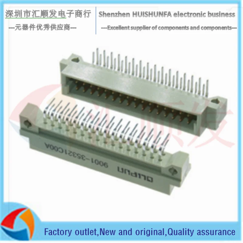 European socket 232 curved needle male seat 2*16P 32P 9001-35321C00A 2.54MM connector