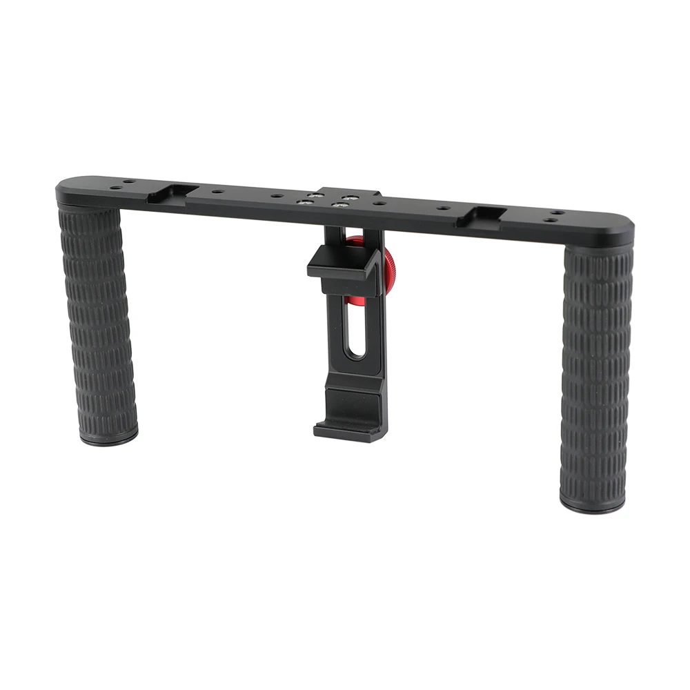 HDRiG uniwersalny stop aluminium SmartPhone klatka zestaw wideo ściskacz Filmmaking Cas do fotografowania dla wideo Vlog Live Stream