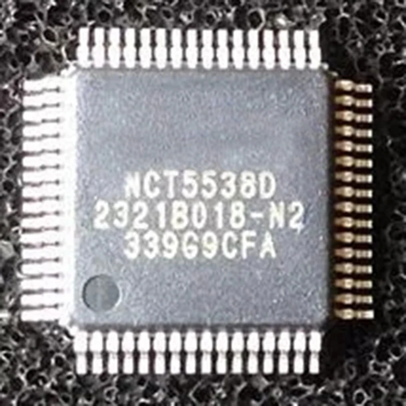 Lote de 5 unidades de QFP-64 NCT5538D
