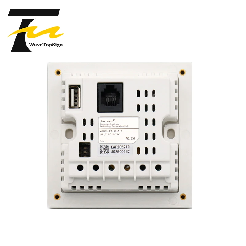 WaveTopSign EA HMI EA-035A-T Outl ine dimension 86×86×40.5mm Mounting hole size 69X69mm