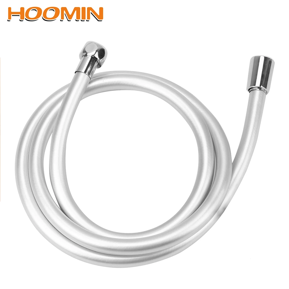 HOOMIN High Pressure PVC Handheld Shower Hose 1.2/1.5/2m GI/2 Universal Interface Flexible Anti Winding Bathroom Accessories