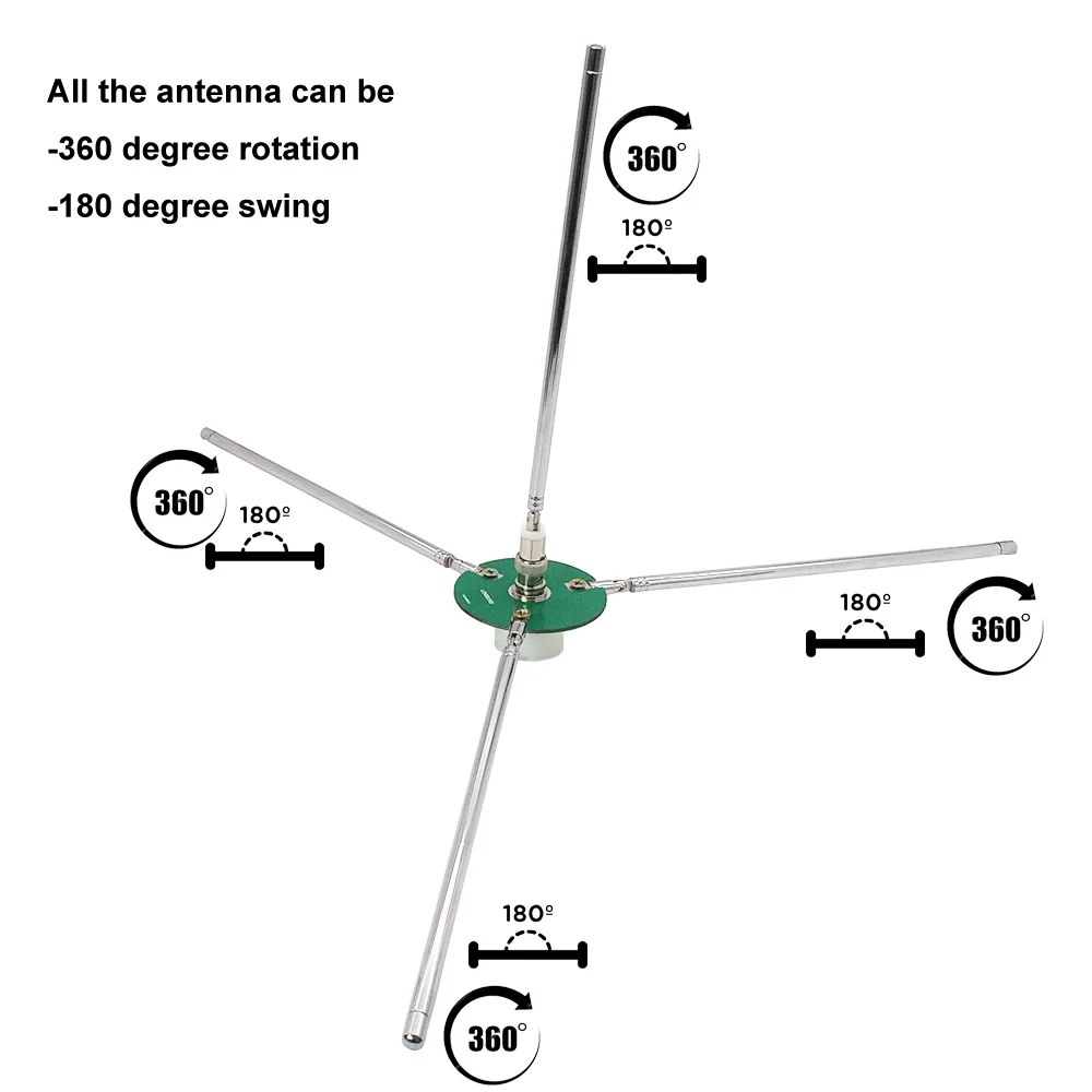 Quarter wave ground plane comet GP antenna  telescopic antenna for receiver& FM radio broadcast transmitter antenna FM68-350Mhz