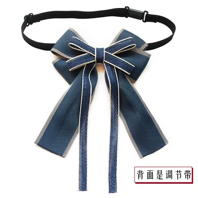 Neck Tie Accessories Ribbon Bow Tie Bowknot Brooches Halter Neck Pins Shirt Collar Bowtie Brooch Ties Collar Pin Cute Women Gift