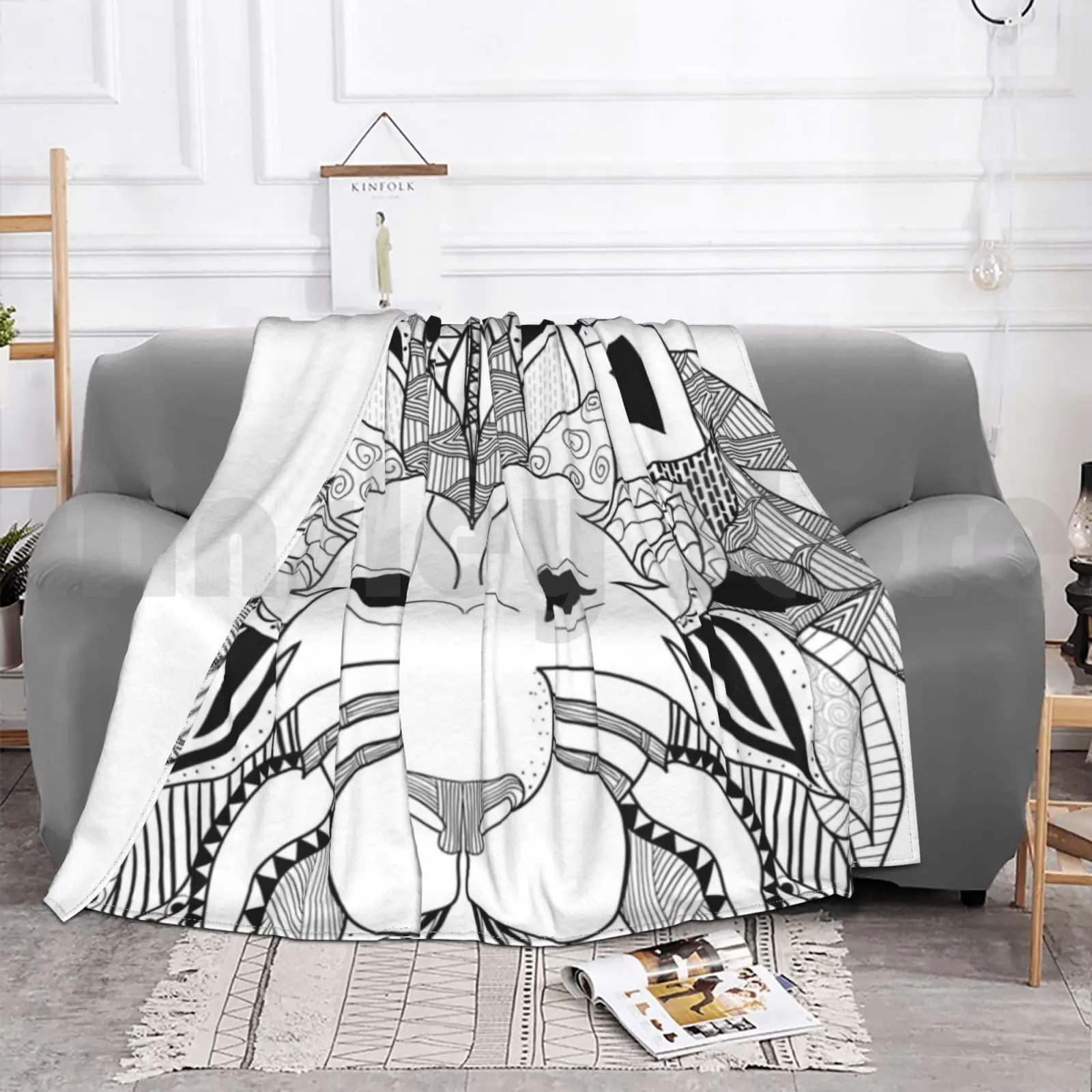 بطانية Le Roi Lion-Scar موضة مخصصة 1861 الأسد الملك روي الأسد السخرية سيمبا ندبة السخرية سوياز #4