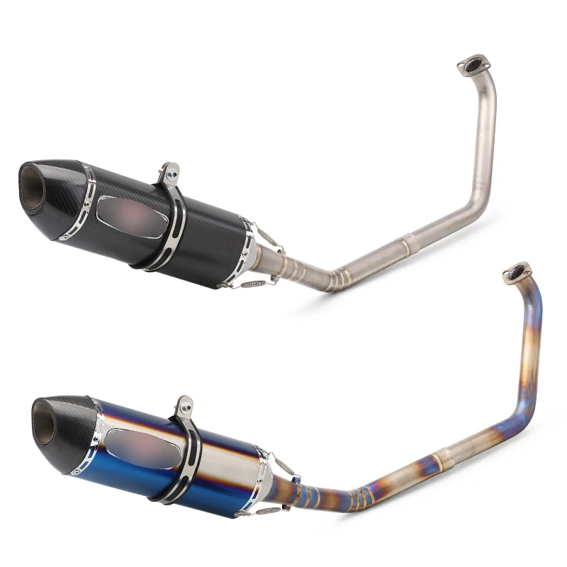 Motorcycle refitting is suitable for Yamaha r15v3 yzf-r15v3 titanium alloy exhaust pipe front section