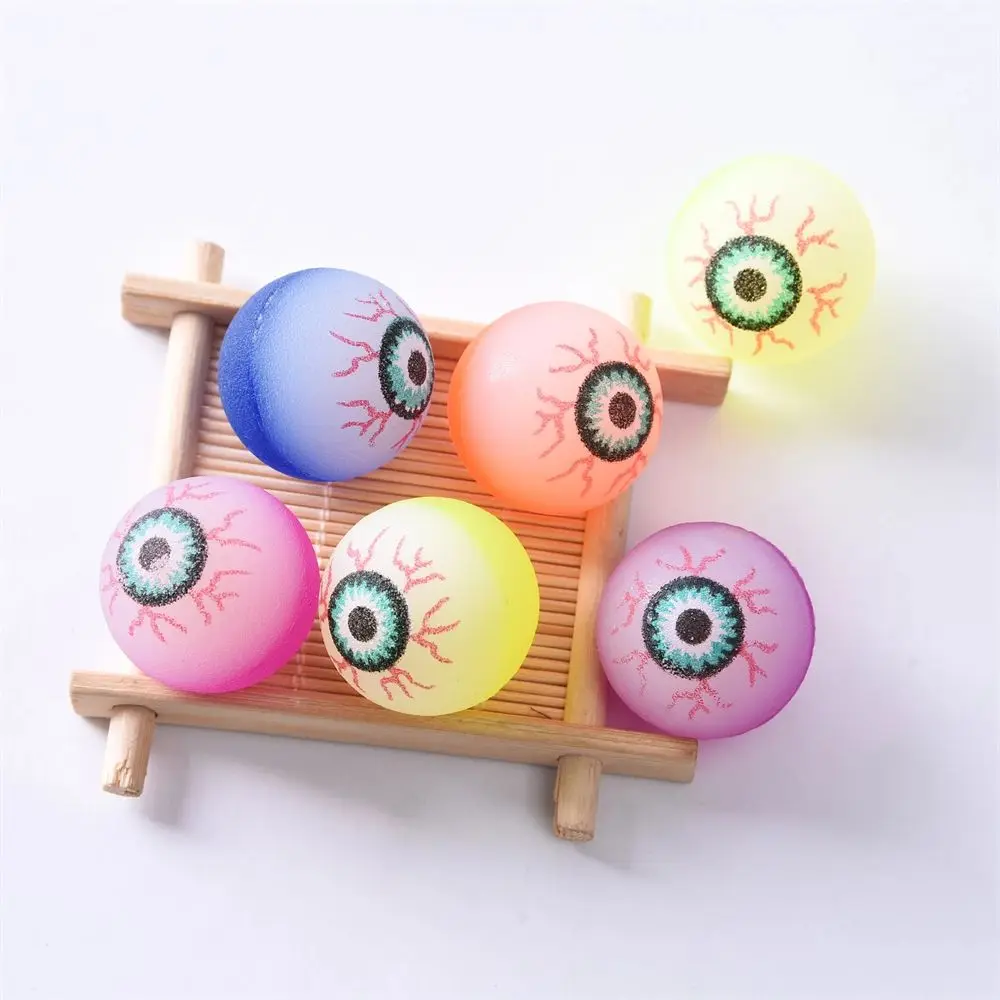 Funny Bath Toys Bouncy Toy Kids Children Gifts Jumping Balls Scary Eye Balls Halloween Party Supplies Halloween Bouncy Balls