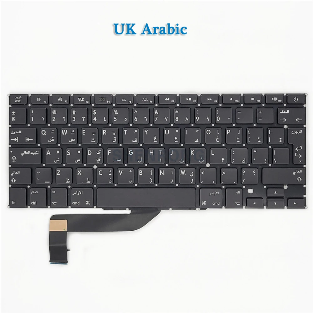 A1398 keyboard for Macbook Pro Retina 15.4 inches laptop MC975