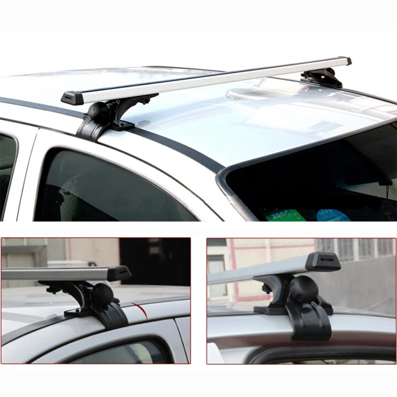 2 pcs Universal 130cm Car Roof Rock Cross Bars For Luggage Carrier Bike Rack Cargo Basket Roof luggage box Car 5502