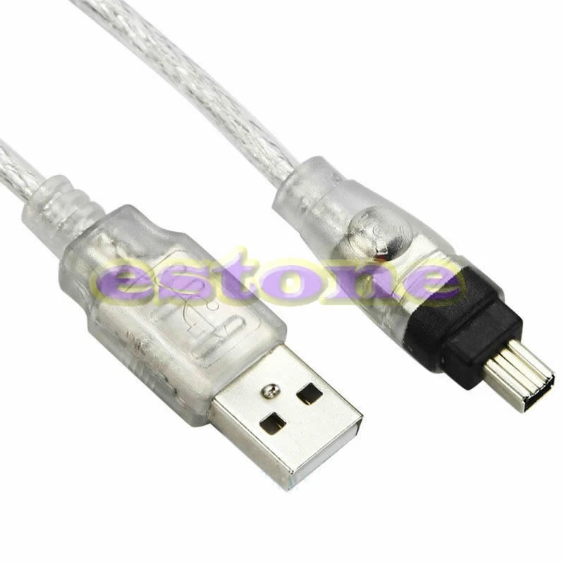 

5ft Новый USB к Firewire iEEE 1394 4-контактный iLink кабель-адаптер L4MD