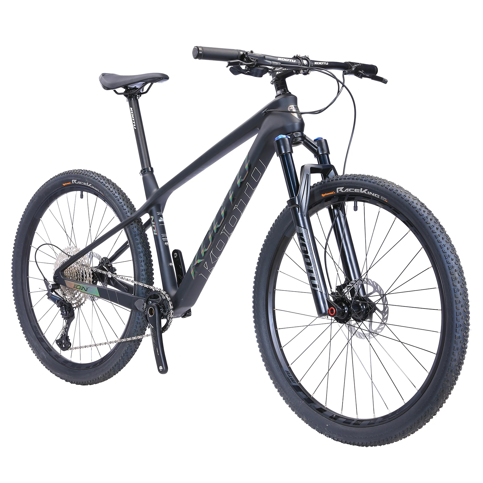 KOOTU DECK 6.1 Carbon Fiber Mountain Bike 27.5 with SHIMAN0 M6100 12 Speed Mountain Bike Adult MTB