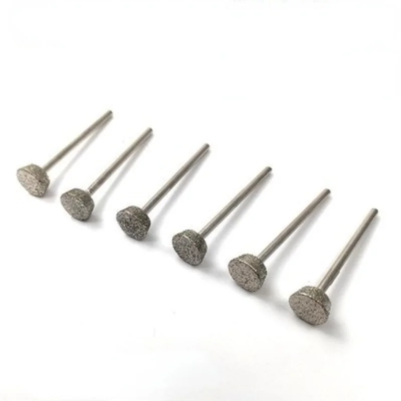 5 PCS E Type  Emery Grinding Head /Emery Grinding Needle /jade Carving Emery Jadeite Original Stone Grinding and Peeling Tool