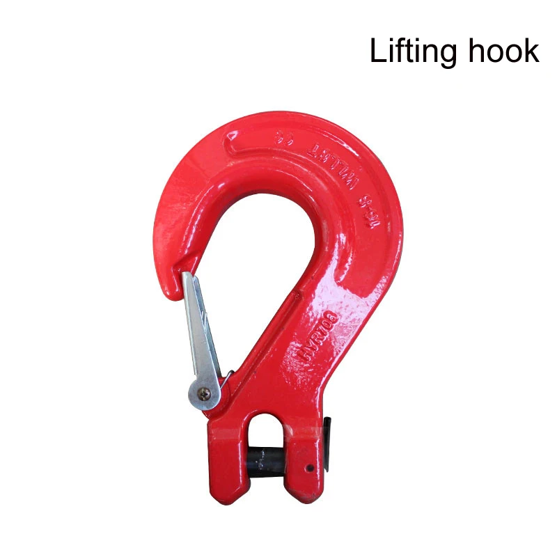 High strength hoisting Grade 80 angle hook lifting chain regulator claw hook with wing H-type connector