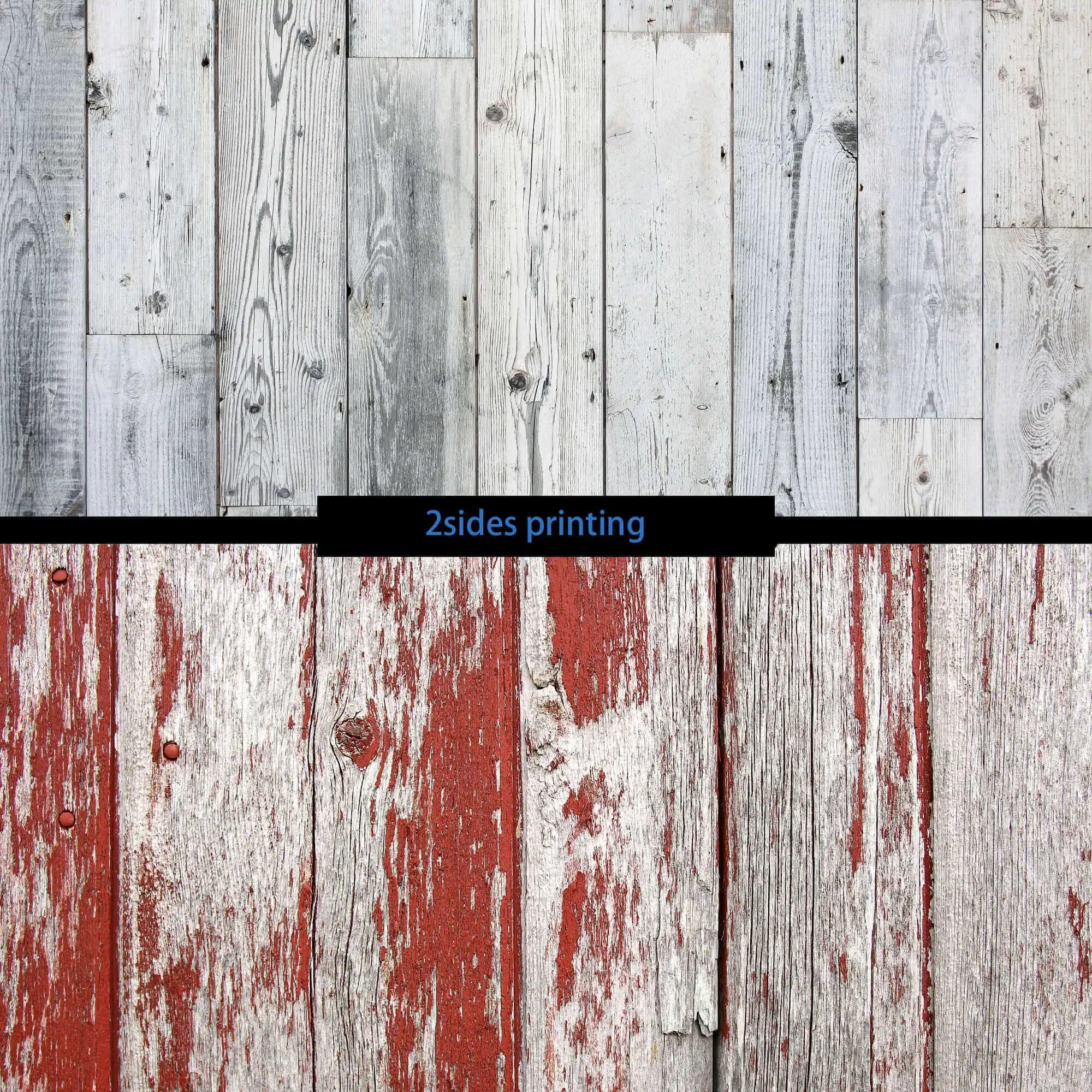 Red White Wood Photo Studio Backgrounds 57x87cm 2sides PVC Cover Waterproof Paper Backdrops Wood Marble Wall Printing