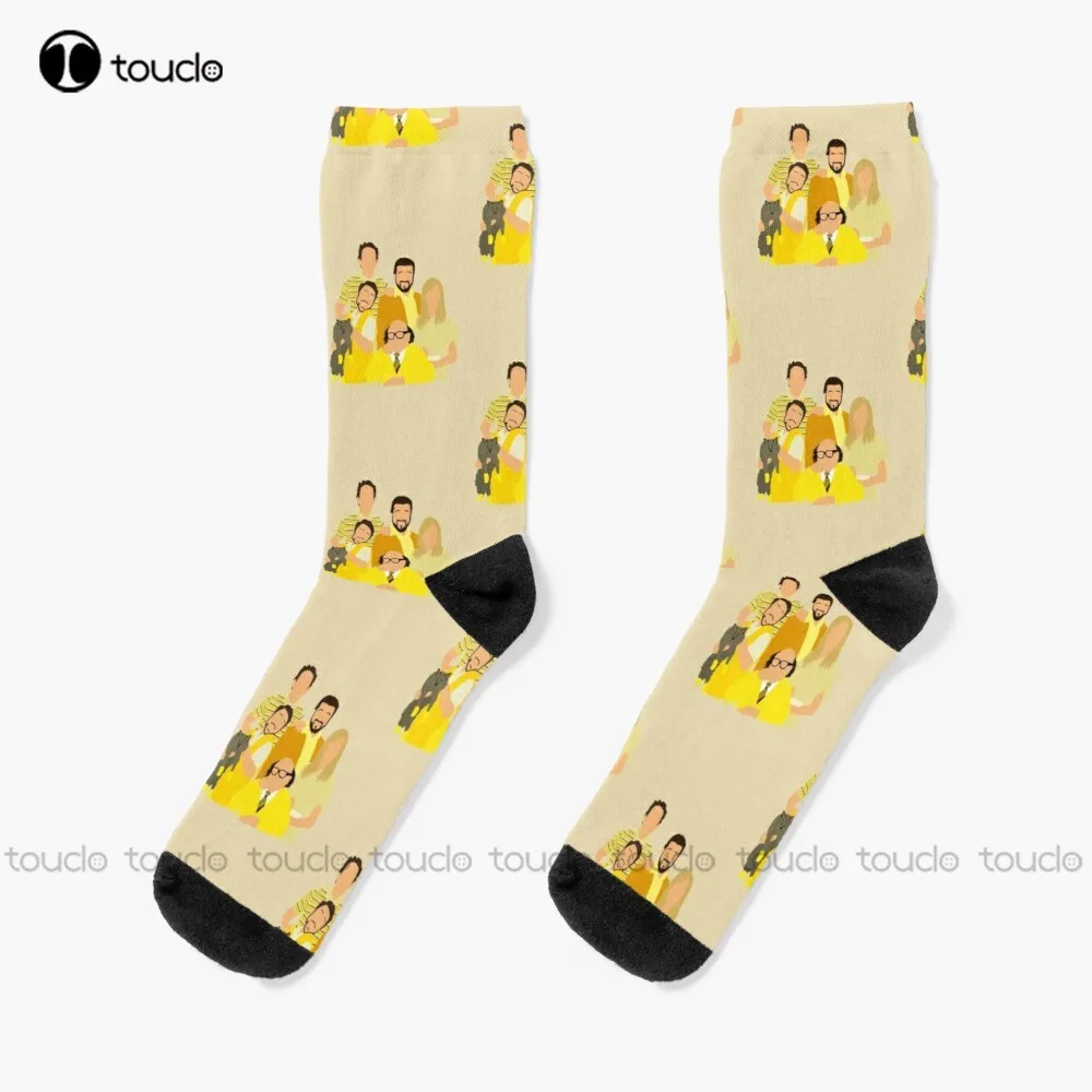 It'S Always Sunny In Philadelphia - The Gang Family Photo Socks Boy Socks Christmas New Year Thanksgiving Day Gift Custom Sock