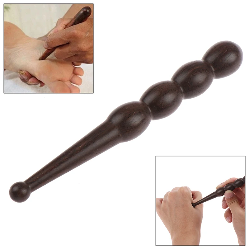 Long Wood Stick Wooden Tools Acupoint Massage Spa Foot Hand Reflexology Body Hand Wood Massage Tools 9styles