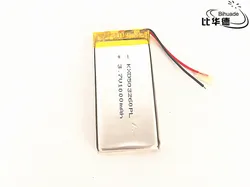 10pcs/lot 3.7V 1000mAh 503260 Lithium Polymer Li-Po li ion Rechargeable Battery cells For Mp3 MP4 MP5 GPS PSP mobile bluetooth
