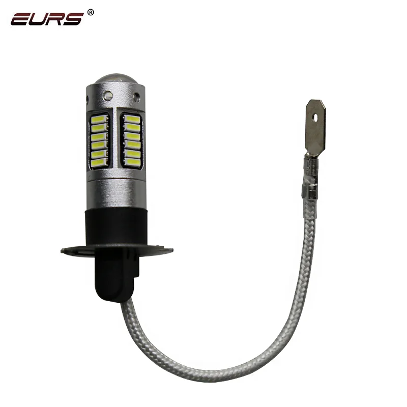 2pcs H1 H3 H27 880 881 PW24W LED Fog Light Bulbs Car Auto LED Running Lamp Driving Bulb Fog Lamp White Red Yellow Blue view 4