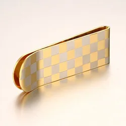 Stainless Steel Money Clip Professional Money Holder Card Holder Metal Clip for Men Women