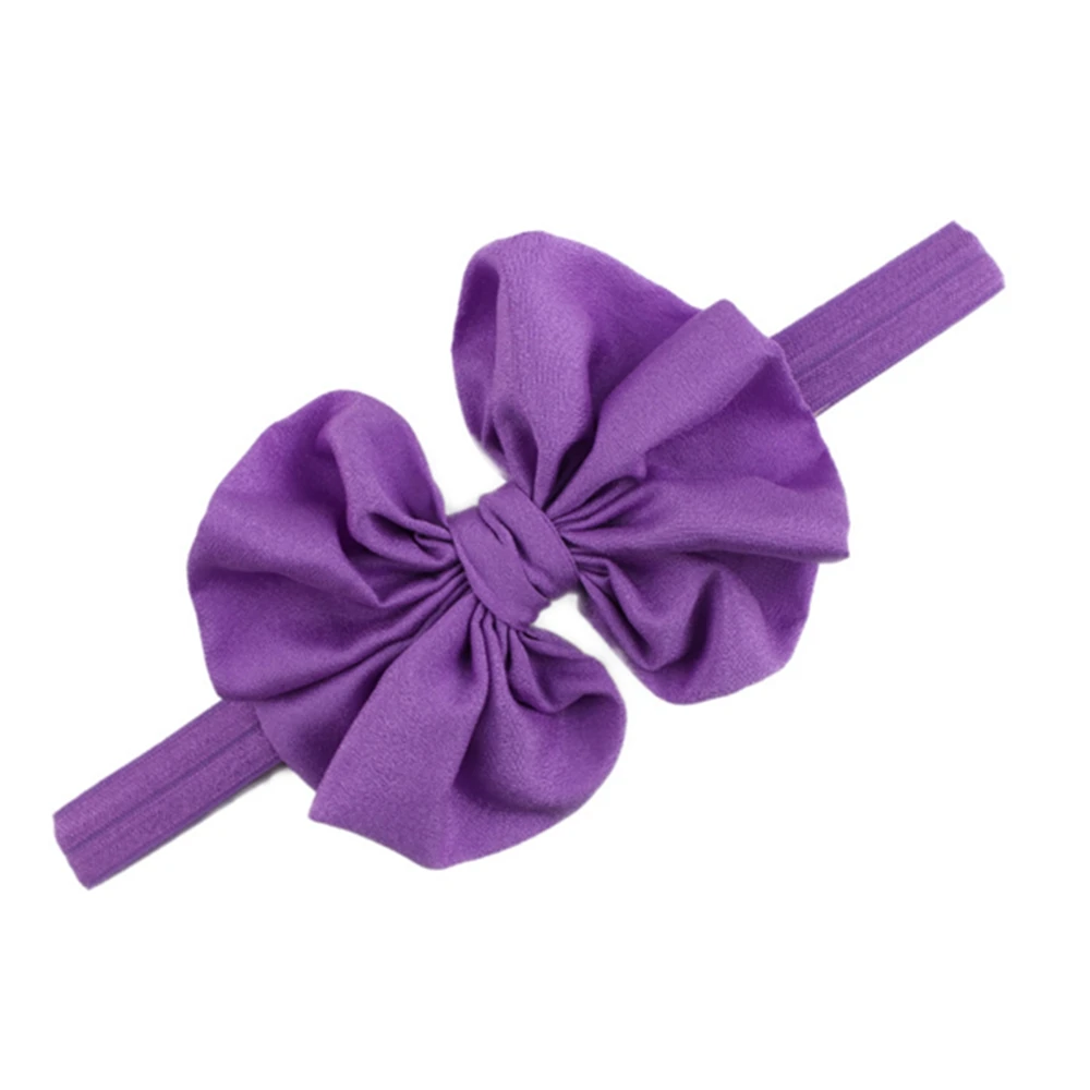 Baby Headband hair bow flower headbands Kids Girls Bowknot Elastic Hair Band Headwear Newborn baby girls hair Accessories