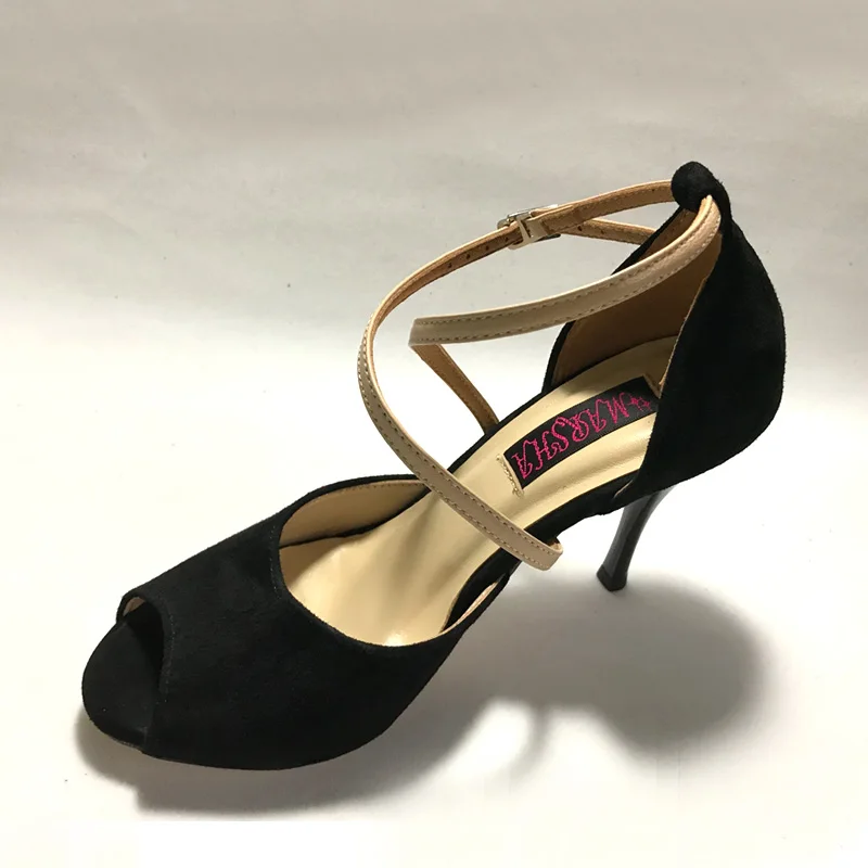 Argentina Tango Dance Shoes wedding & party shoes with leather hard sole for women T6255BS