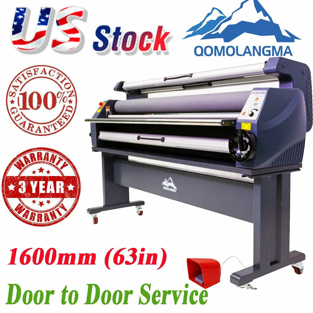 Qomolangma 63in Enhanced Version Heat Assisted Cold Laminator Wide Format Laminating