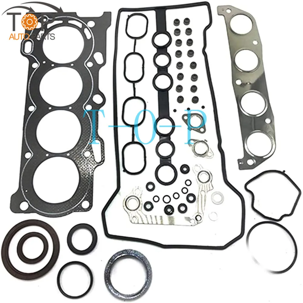 

1ZZ Engine Overhaul Rebuilding Gasket Kit 04111-22152 For Toyota Altis Corolla Celica Avensis CE120 ZZE122 NZE120 1794cc 1.8L